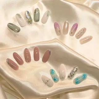 ネイル 久屋大通 elfin akaneのネイルデザイン