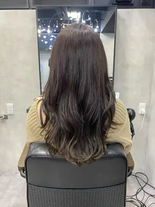 ミディアム カラー ヘアアレンジ FAAM Tsuneのヘアスタイル