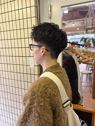 ショート メンズ kaito パーマ募集！🙌のヘアスタイル