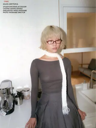 ショート ayabe miouのヘアスタイル