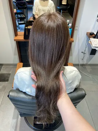ロング パーマ あべ 💆♀️🫧のヘアスタイル