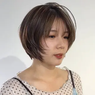 ショート ume RUKAのヘアスタイル