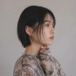 ミディアム カット特化/ 荒井史行/新宿三丁目のヘアスタイル