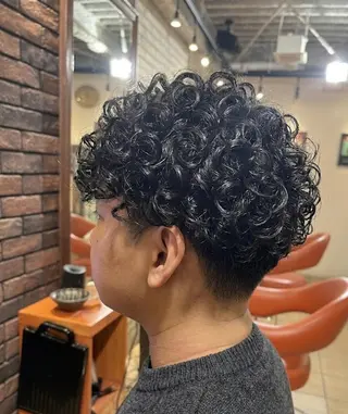 パーマ ミディアム flencia 丸 和博|カットのヘアスタイル