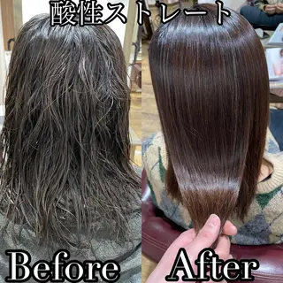 セミロング HAKUA 相模大野店のヘアスタイル