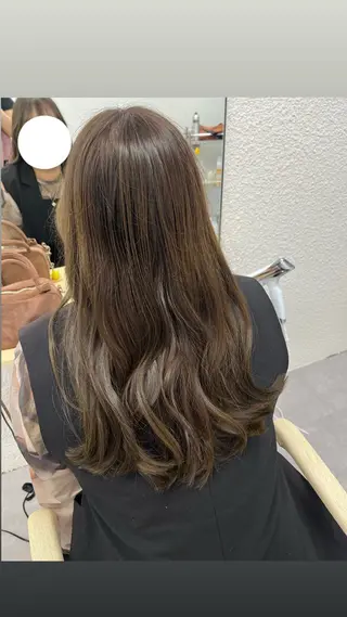 カラー ひな︎/暖色 柔color🌷のヘアスタイル