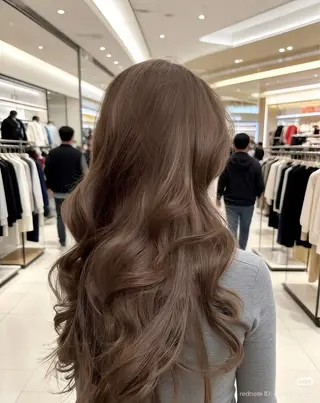 ロング カラー 🤍韓国艶ワンホン ヘアMayu🤍のヘアスタイル