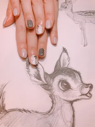 ネイル 平尾駅前/持込み専門 /owlnailのネイルデザイン