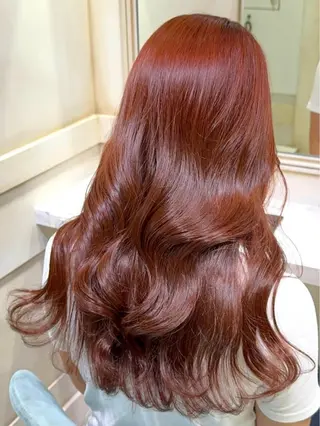 ロング カラー 💖ダブルカラー/ ケアカラー/レナ💖のヘアスタイル