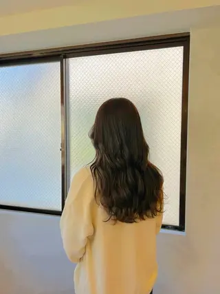 ロング カラー 暖色・似合わせカラー (廣石沙英🎀)のヘアスタイル