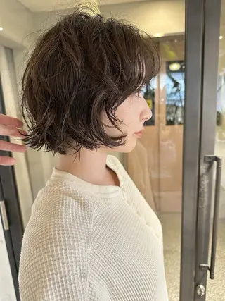 パーマ 宮嶋 蓮のヘアスタイル