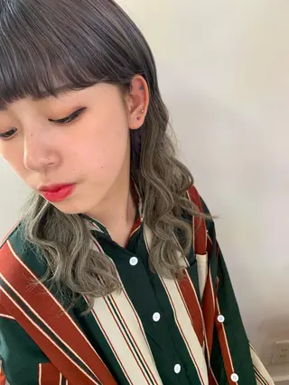 ショート カラー Shiho お洒落な エクステ♡ハイトーンのヘアスタイル