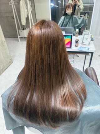 ロング カラー fee 小倉店 EMIのヘアスタイル