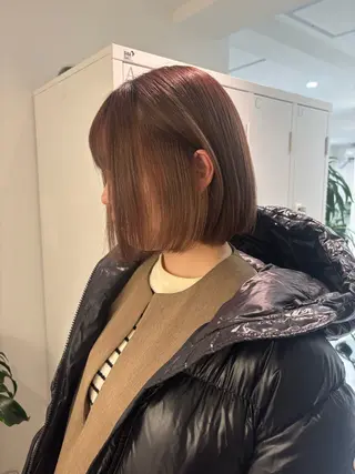 ミディアム カラー レイヤーカット🎀× 韓国風🇰🇷正源のヘアスタイル