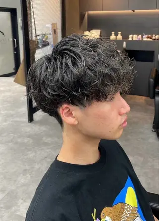 パーマ メンズ ✨北千住No.1✨ カット最安値‼️のヘアスタイル