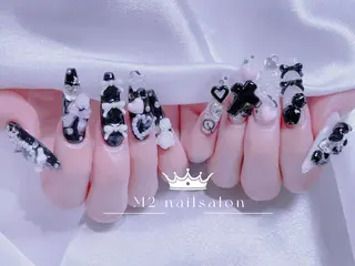 ネイル 長さだし専門店 M2 rikaのネイルデザイン