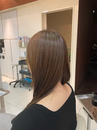 ロング カラー 石垣 颯士のヘアスタイル