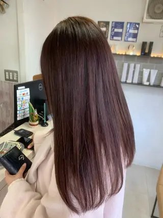 ロング アトリエニューヨーク 三ノ輪店のヘアスタイル