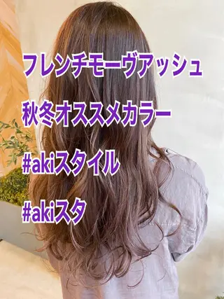 ロング カラー ネイル マツエク・マツパ 夜23時まで予約🉑 reverieあきらのヘアスタイル