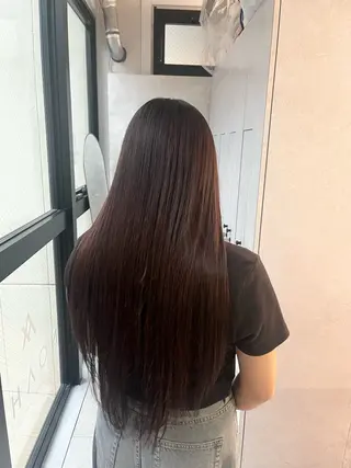 ロング 大宮レイヤーカット× 透明感カラー　rioのヘアスタイル