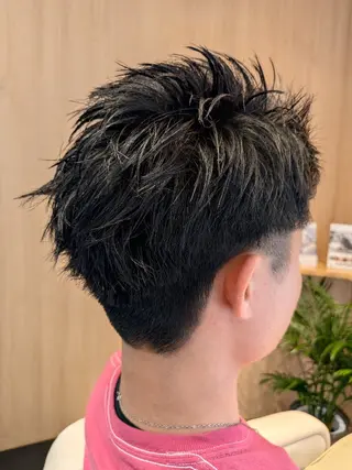 メンズ ショート 長谷川 誠志のヘアスタイル