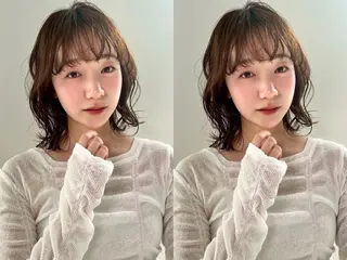 ミディアム 透明感カラー / Rio👶🏻💞のヘアスタイル