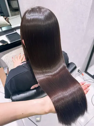 ロング カラー しゅり🍎/アレンジ 🎀/髪質改善✨️のヘアスタイル