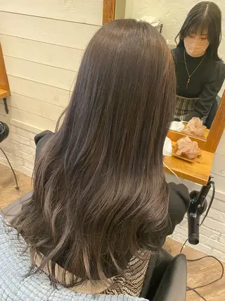 ロング カラー フレンチボブパーマ Yuukiのヘアスタイル