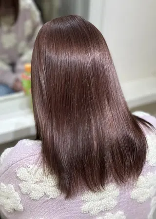 ミディアム カラー 🩷モテるハイトーン 🩷ブリーチ特化🩷のヘアスタイル