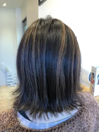 ショート カラー 髪質改善⭐️透明感 カラーノグチショウタのヘアスタイル