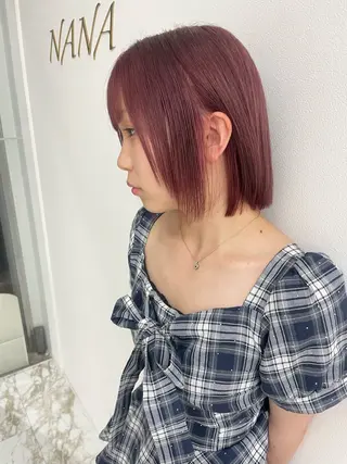 ミディアム Hiroka / NANAのヘアスタイル
