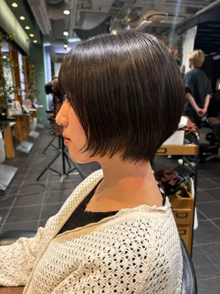 ショート オーガニックカラー/ 表参道/ルカのヘアスタイル