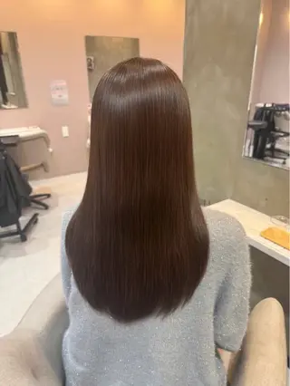 ロング 🌊カット•縮毛矯正 🌊/YUUKIのヘアスタイル