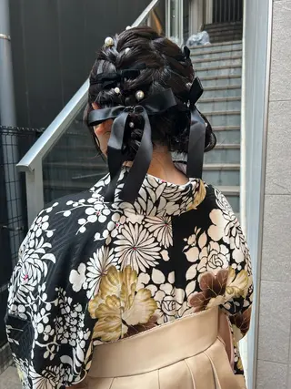 ヘアアレンジ 🎀ヘアセット透明感 /REINA🎀のヘアスタイル
