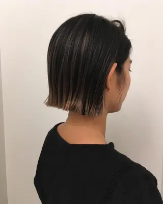 カラー 坂上 岳のヘアスタイル