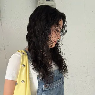 ロング パーマ レディースパーマ/ 合田 有一朗のヘアスタイル