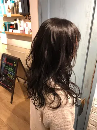 セミロング 🟣メンズパーマ 川端 永遠🟣のヘアスタイル