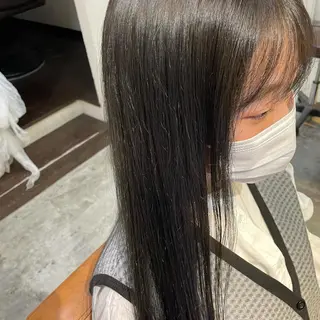 ロング カラー 北川 智海のヘアスタイル