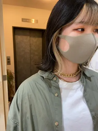 カラー SALTWATER AYARIのヘアスタイル
