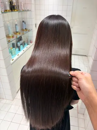 ロング ✨縮毛矯正✨レイヤー ホウダカズヒロのヘアスタイル
