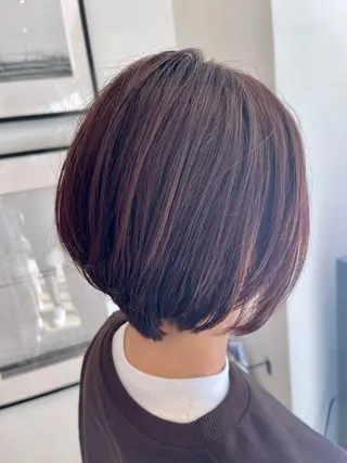 ショート カラー 塚本 昂のヘアスタイル