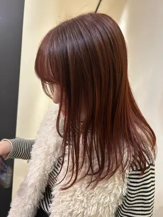 ロング カラー hubhair レイヤー/透明感のヘアスタイル