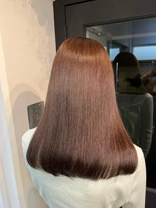 ロング Airi 韓国y2k ハイレイヤーのヘアスタイル