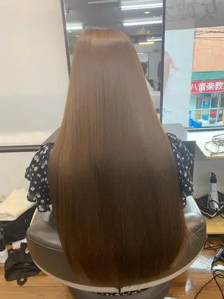 ロング 縮毛矯正/髪質改善 井上智秀のヘアスタイル