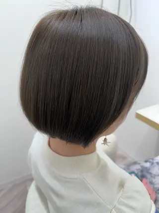 ショート 髪質改善/艶カラー/ 山本鷹亨のヘアスタイル