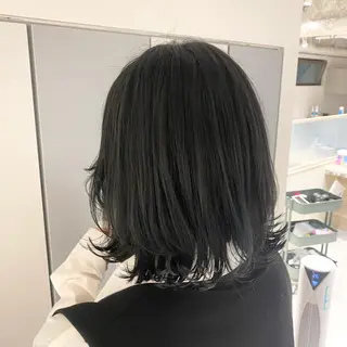 ミディアム カラー 健太郎 髪質改善/透明感のヘアスタイル