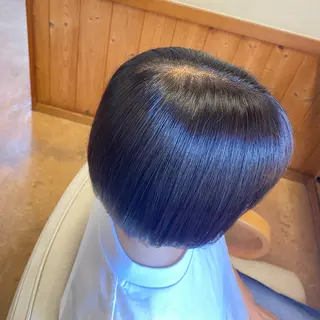 カラー Beam 深澤のヘアスタイル