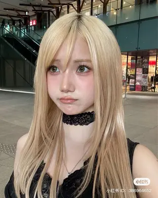 カラー ハイトーン🎀艶髪 Anju/渋谷🎀のヘアスタイル