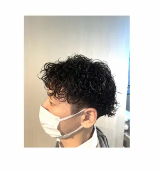 ショート 毛流れ•波巻きパーマ 特化🔥🌊瀬川竜生のヘアスタイル