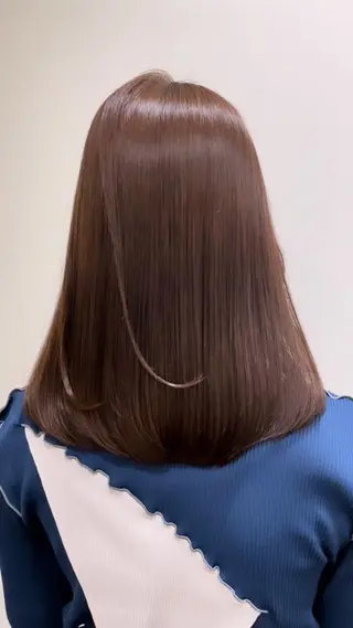ミディアム Yuka ∥ 深層筋 ×睡眠改善ヘッドスパのヘアスタイル